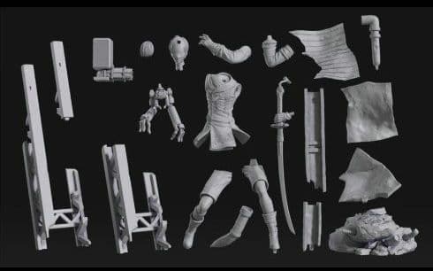 【値下げ中】NieR:Automata　9S＋強力瞬間接着剤