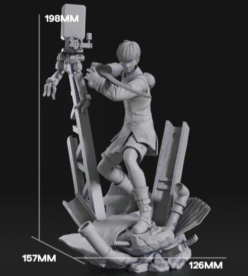 【値下げ中】NieR:Automata　9S＋強力瞬間接着剤