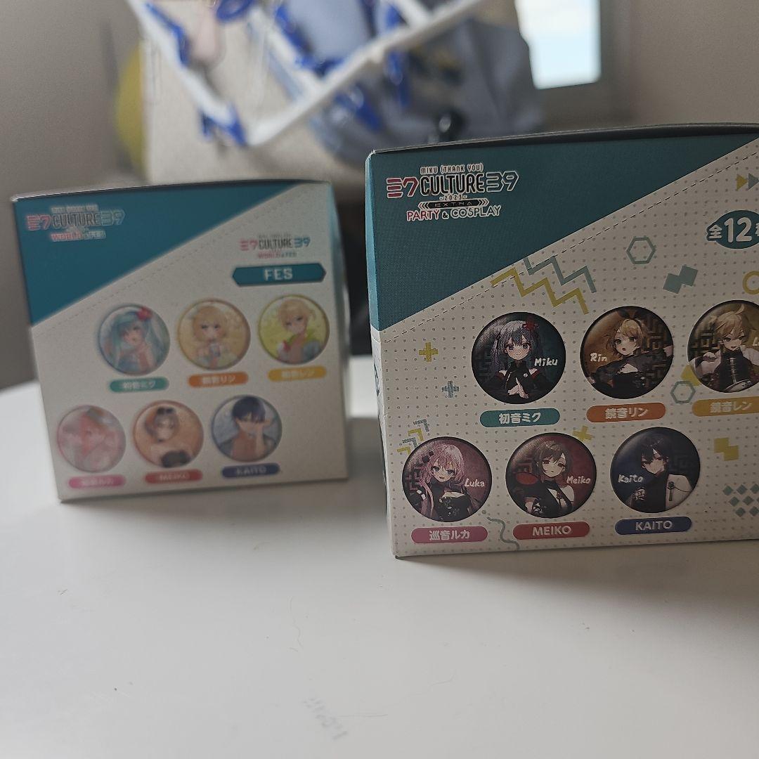 ミクカルチャー39 缶バッジ box 2023 2024