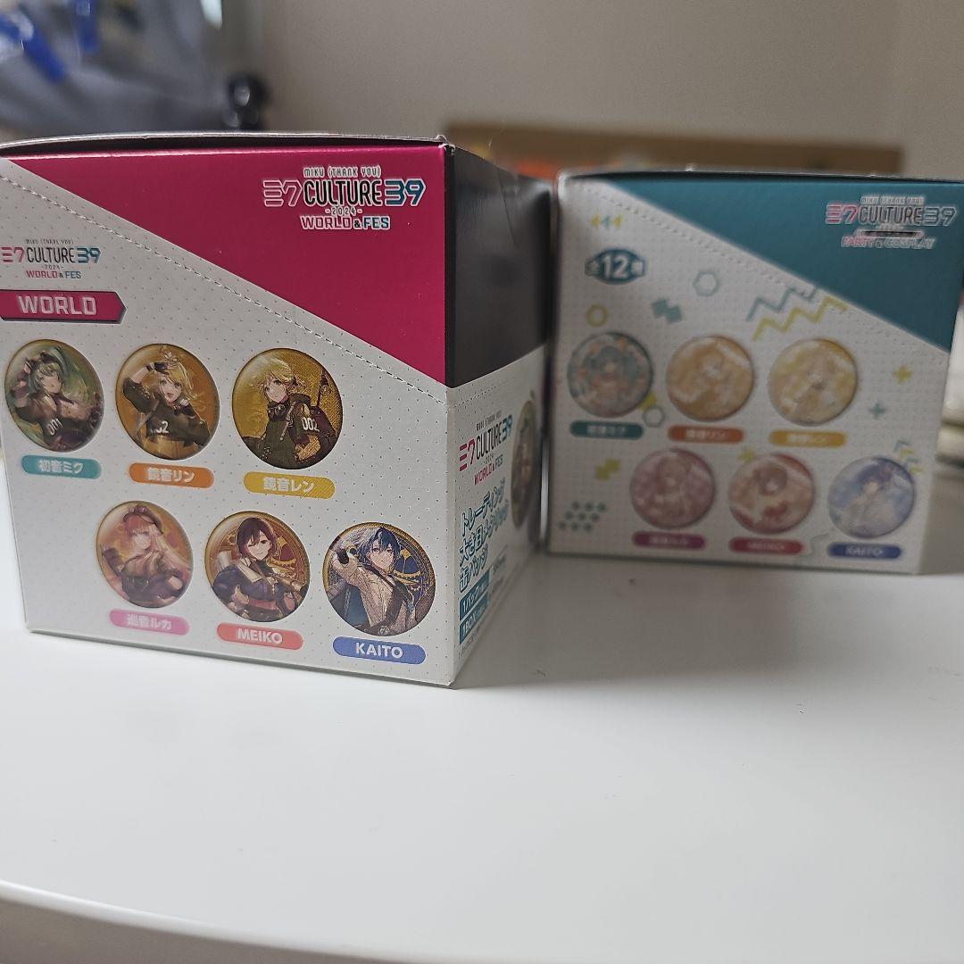 ミクカルチャー39 缶バッジ box 2023 2024