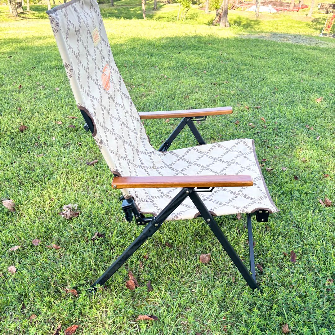 Coleman × BEAMS コールマン レイチェア モノグラム アウトドア