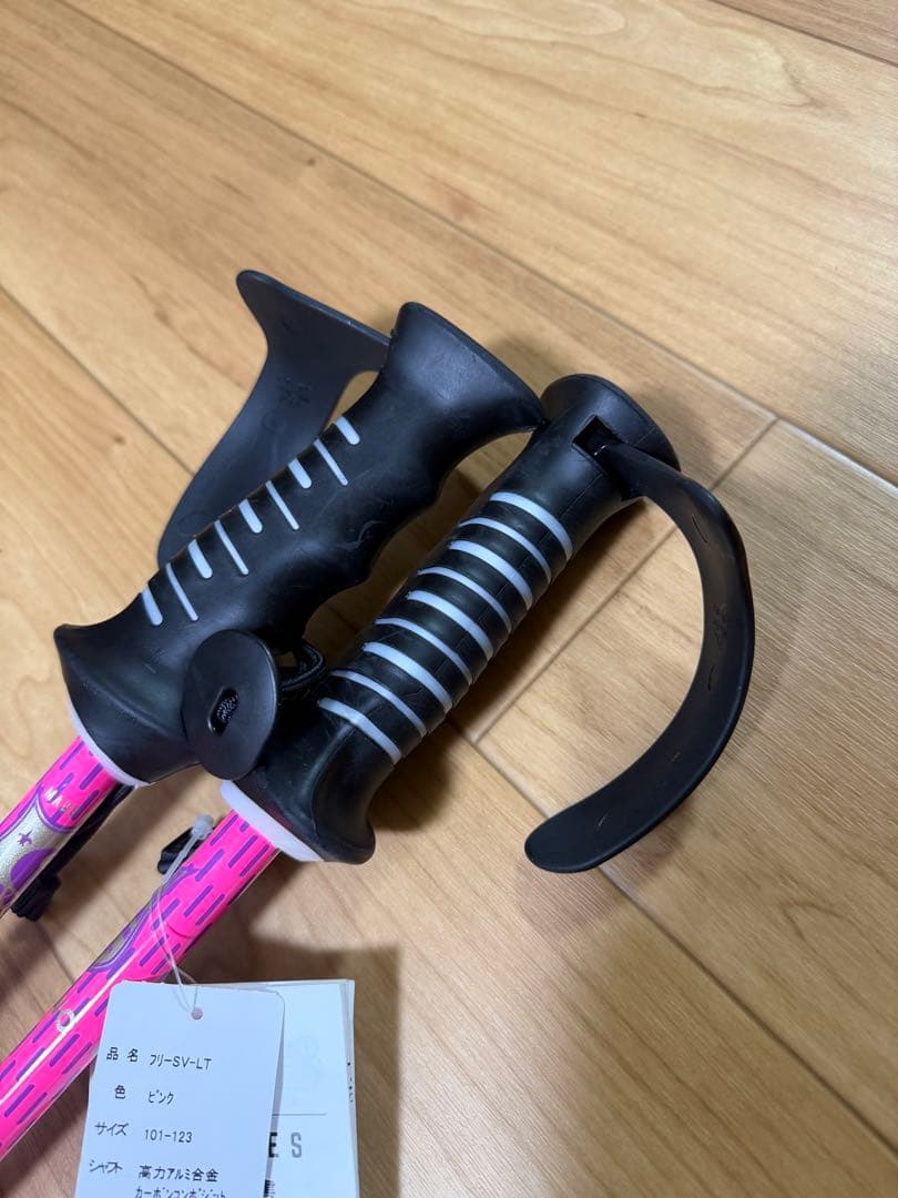 SINANO スキー ストック 101-123cm シナノ　サロモン　オガサカ