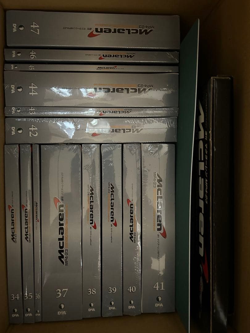 絶版品 デアゴスティーニ 週刊マクラーレンMP4-23 一部組立済