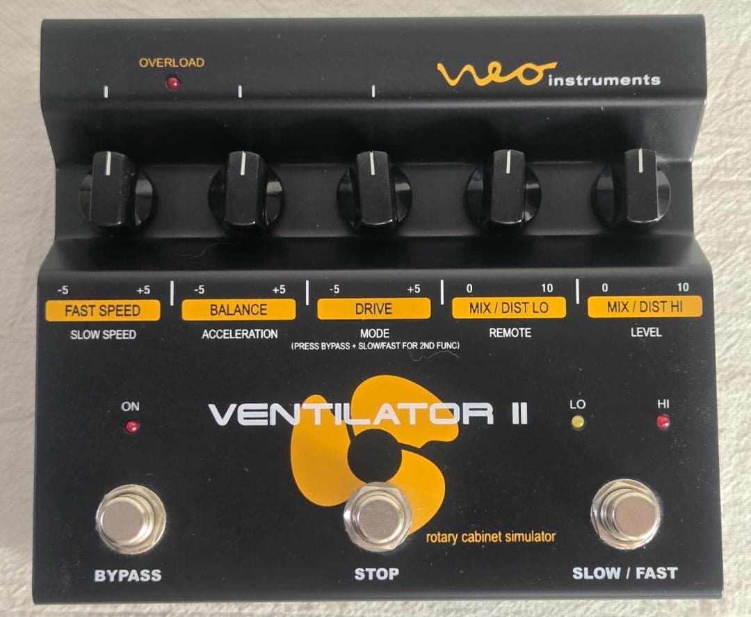 ★新品同様品★ Ventilator II ロータリースピーカーシミュレーター