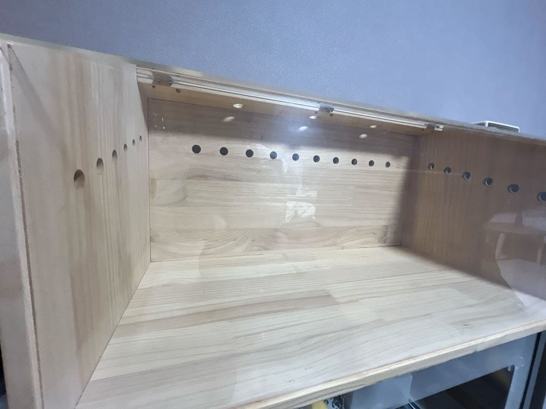 小動物木製ケージ 80x40x40CM