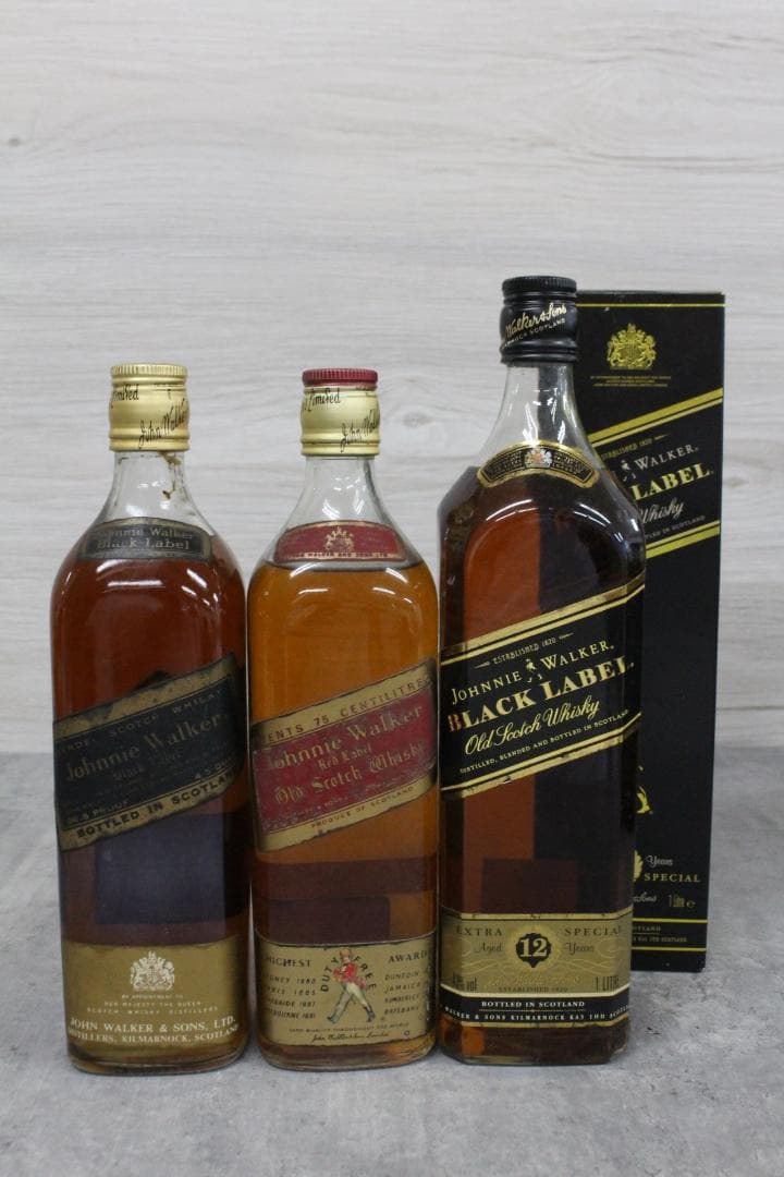 ▲未開栓12本まとめ J&B ジョニーウォーカー カミュ ブランデー ウイスキー