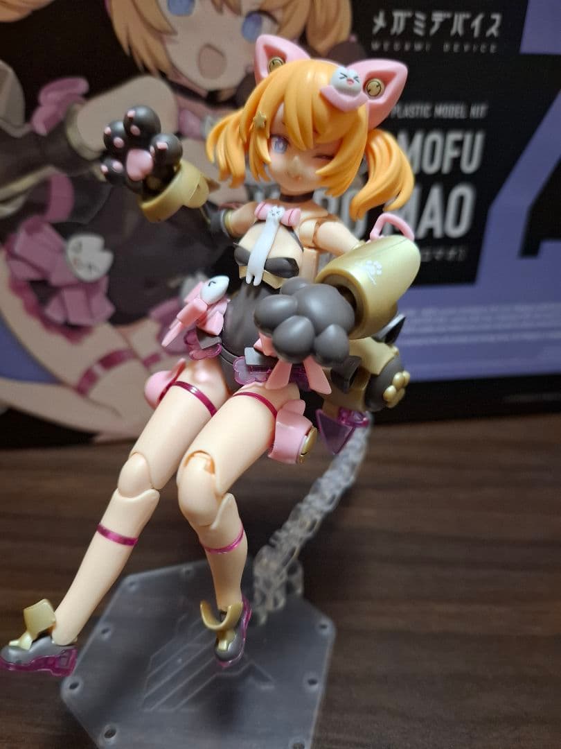 メガミデバイス　プニモフ　【クロマオ】　組み立て完成品