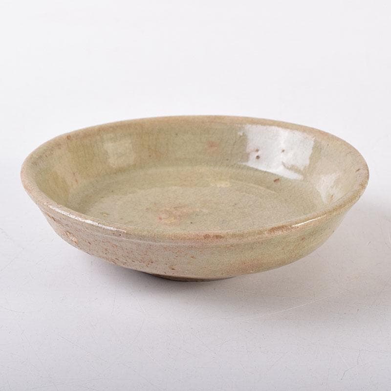 朝鮮美術　李朝　高麗青磁　小皿　時代箱　V　R8617