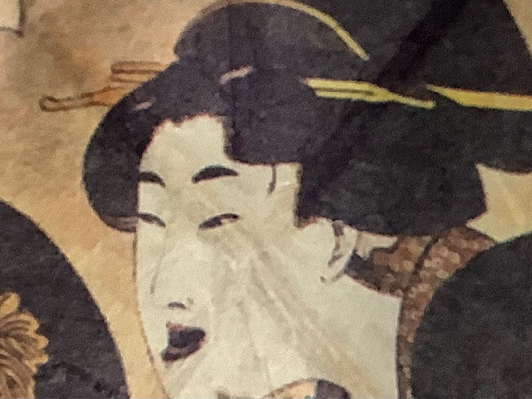 【確認画像】優良品　全国観光お土産　趣味の豆凧　浮世絵 インテリア　ディスプレイ