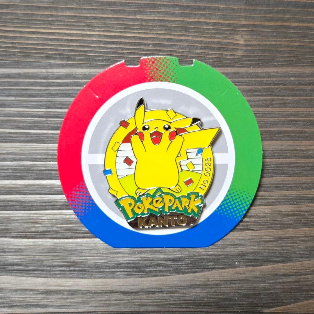 【新品】ポケパーク カントー 限定 151 ピンバッジ ピンズ ピカチュウ