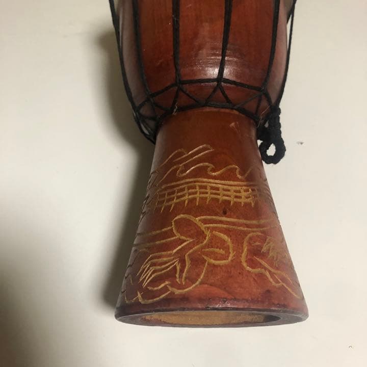 ⬛️ 美品！！⬛️ ジャンべ！！⬛️ 手彫り模様が鮮やか！！⬛️