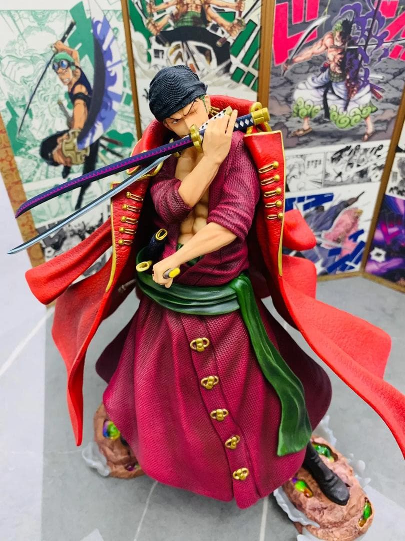 ワンピース 戦闘員ロロノア・ゾロ フィギュア ガレージキット popmaxサイズ