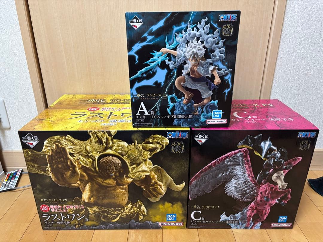 ワンピース 1番くじ　悪魔を宿す者達　ラストワン賞 A賞 C賞