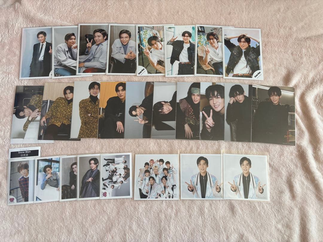 目黒蓮 公式写真まとめ売り