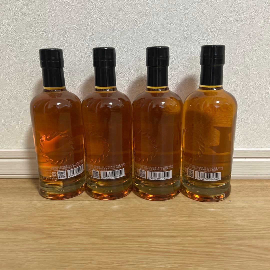 未開封NIKKA FRONTIER（ニッカ フロンティア500ml×4本セット