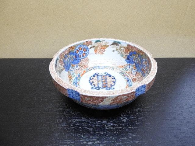 伊万里色絵鉢　MA282