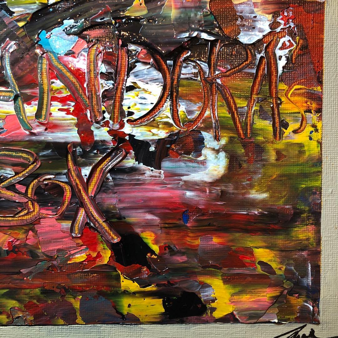 油彩『Pandora’s Box』