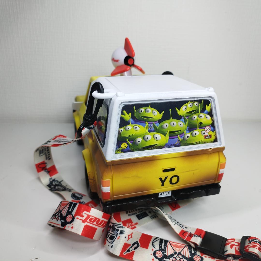 ピザプラネット トラック ポップコーンバケット トイストーリー 美品 IZ1O