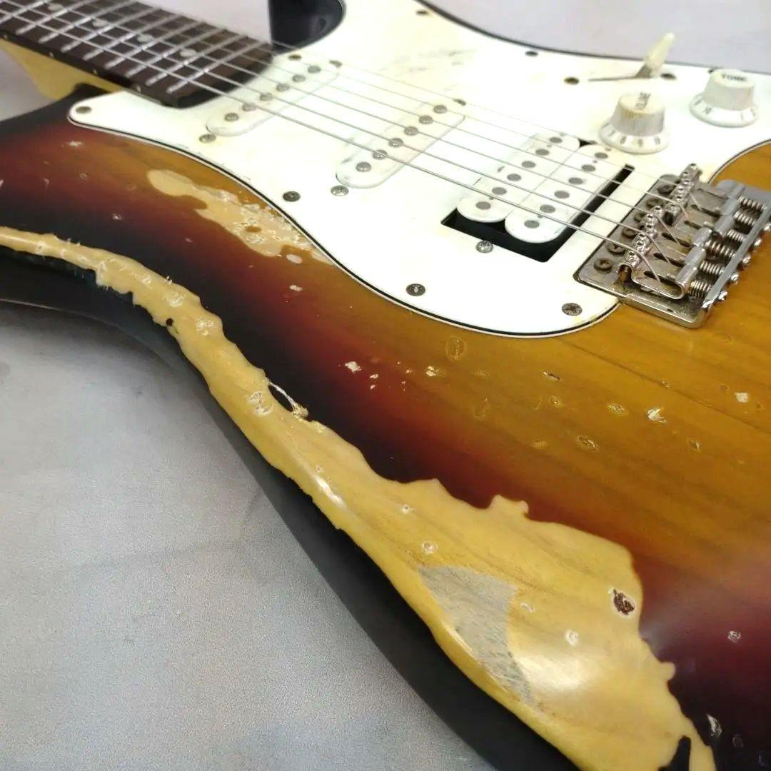 ハードレリック仕様 ストラトキャスター ヴィンテージ風　エイジド Aged