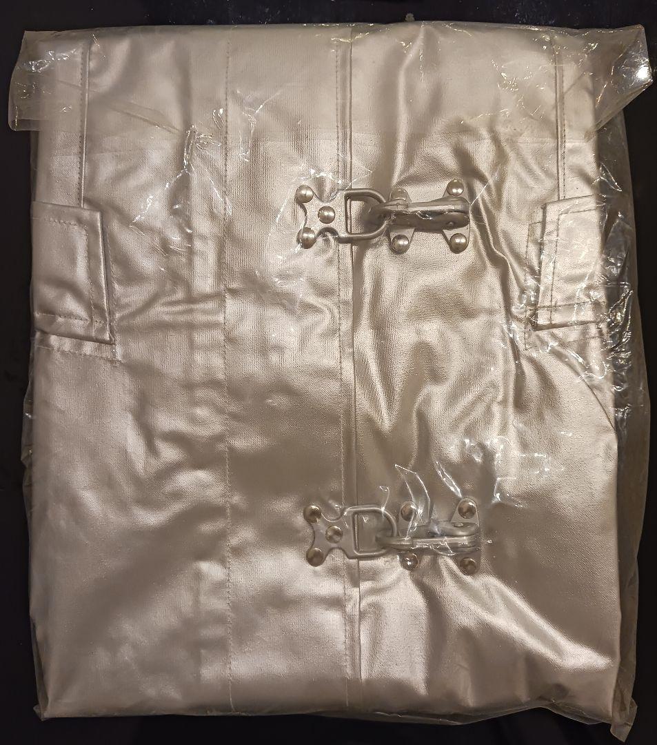 防火服　消防服　シルバー ロングコート　ファイヤーマンコート