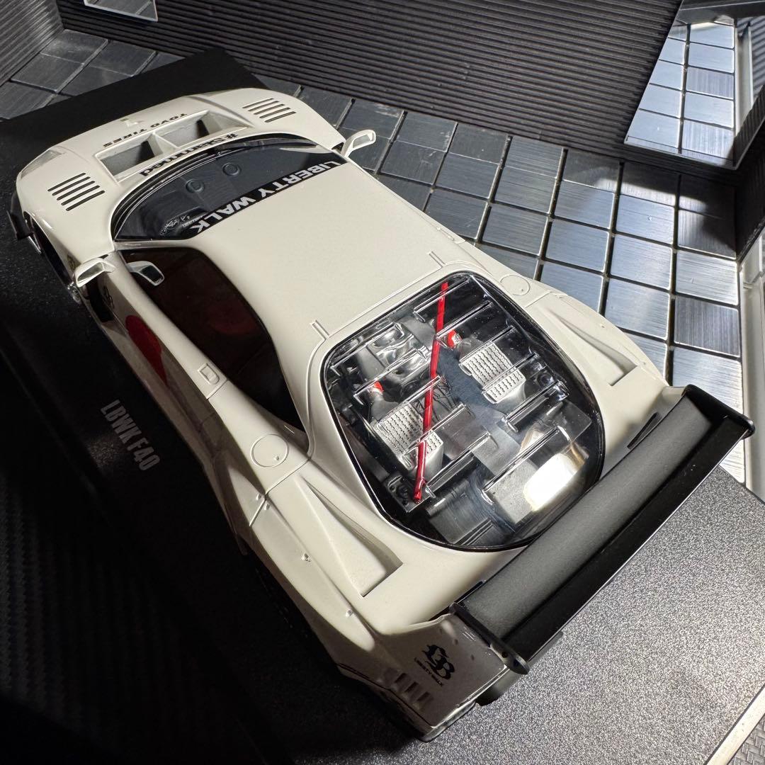 絶版未展示品 GT SPIRIT 1/18 LB-WORKS フェラーリ F40