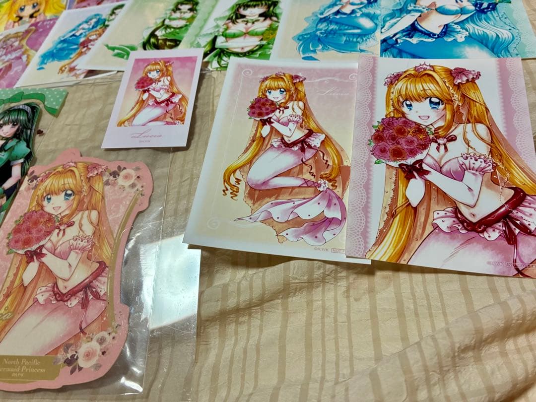 ぴちぴちピッチ まとめ売り ポストカード ブロマイド 特典 クリアカード