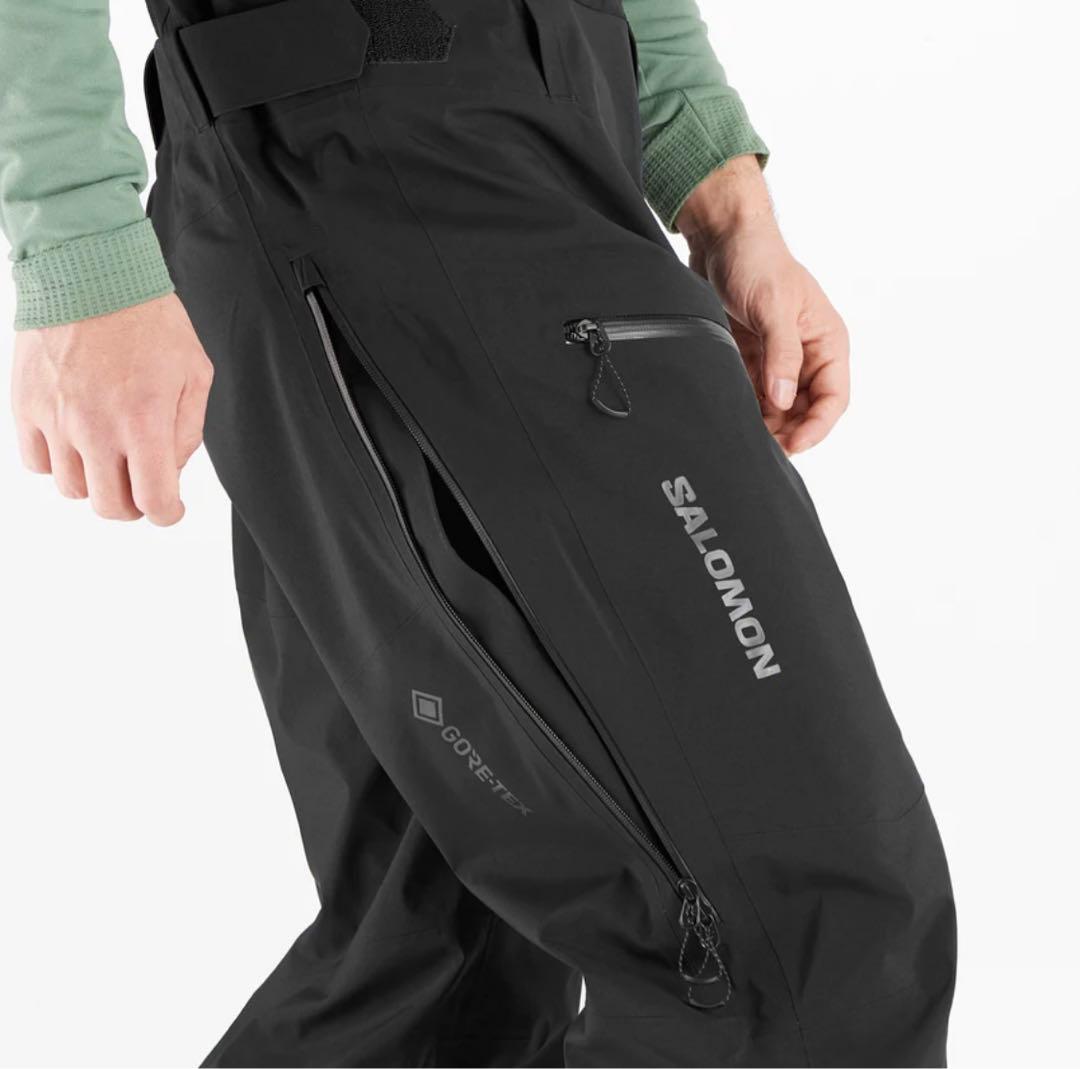 SALOMON GORE-TEX ブラックオーバーオール