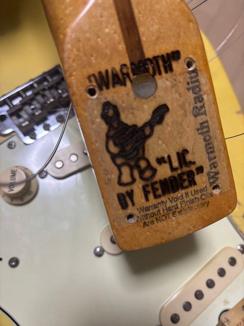 ギター wramoth ST TYPE