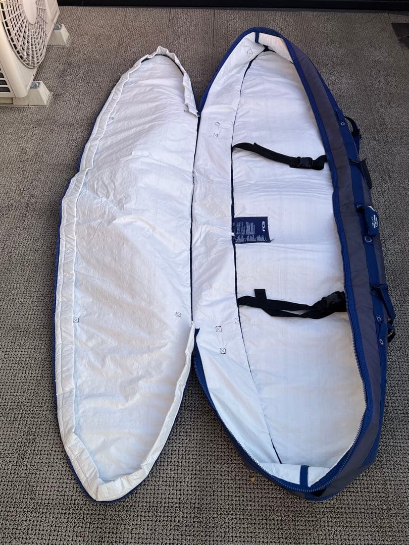 FCS 【3本用】トリプルサーフボードケース 6'7\"