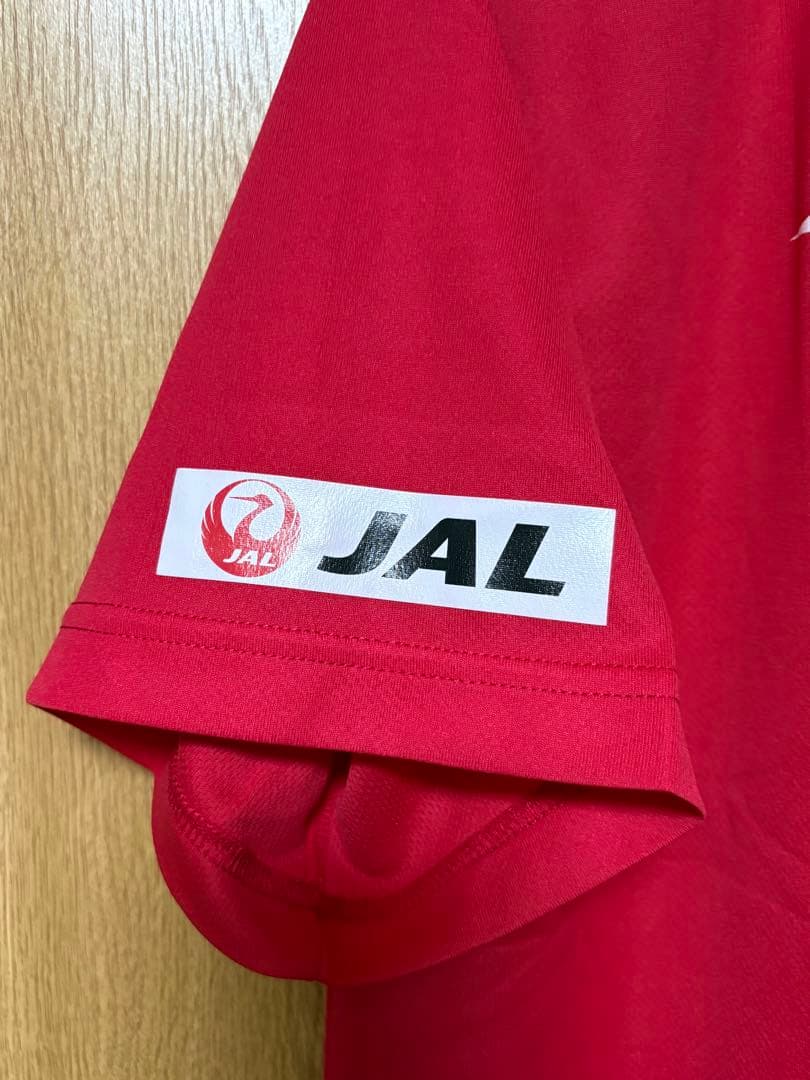 ミズノJAPAN Tシャツ JALロゴ付