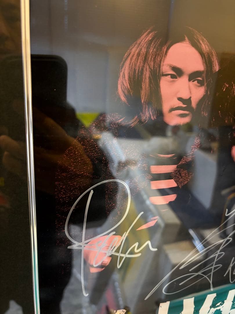 ONE OK ROCK 2014年ライブポスター 直筆サイン入り