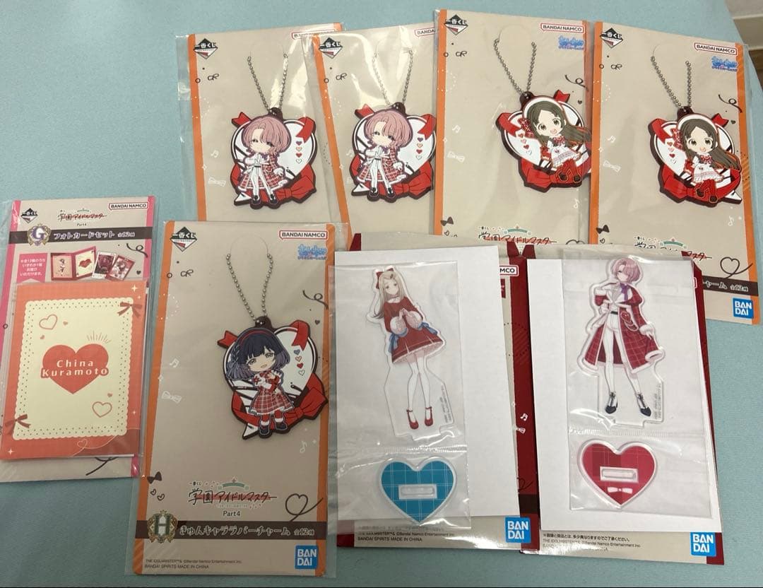 一番くじ 学園アイドルマスター Part4 B賞・ラストワン・下位賞まとめ売り