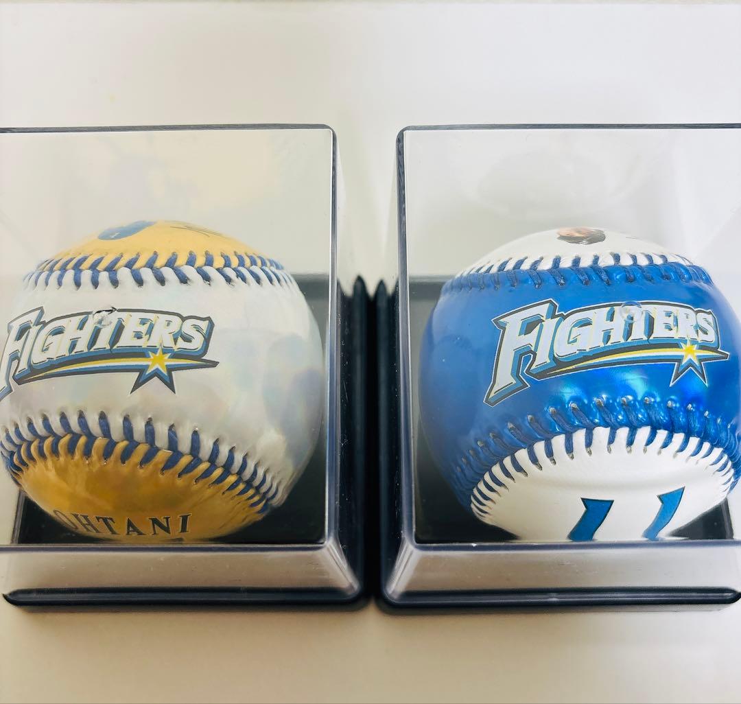 (レア)大谷翔平 サインボールセット　メタリックボール