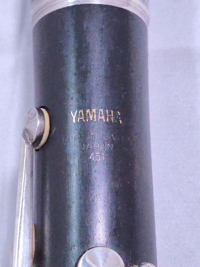 ヤマハ YCL-451 クラリネット 中級 グラナディラ製 バッグ付き#2348