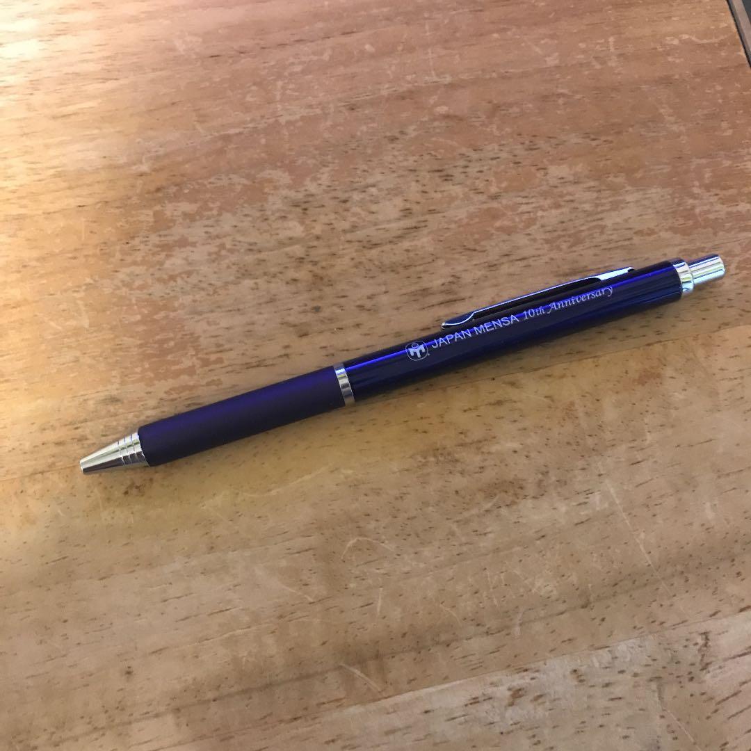 Mensa（メンサ ）10周年記念ボールペン青　激レア　現品限り