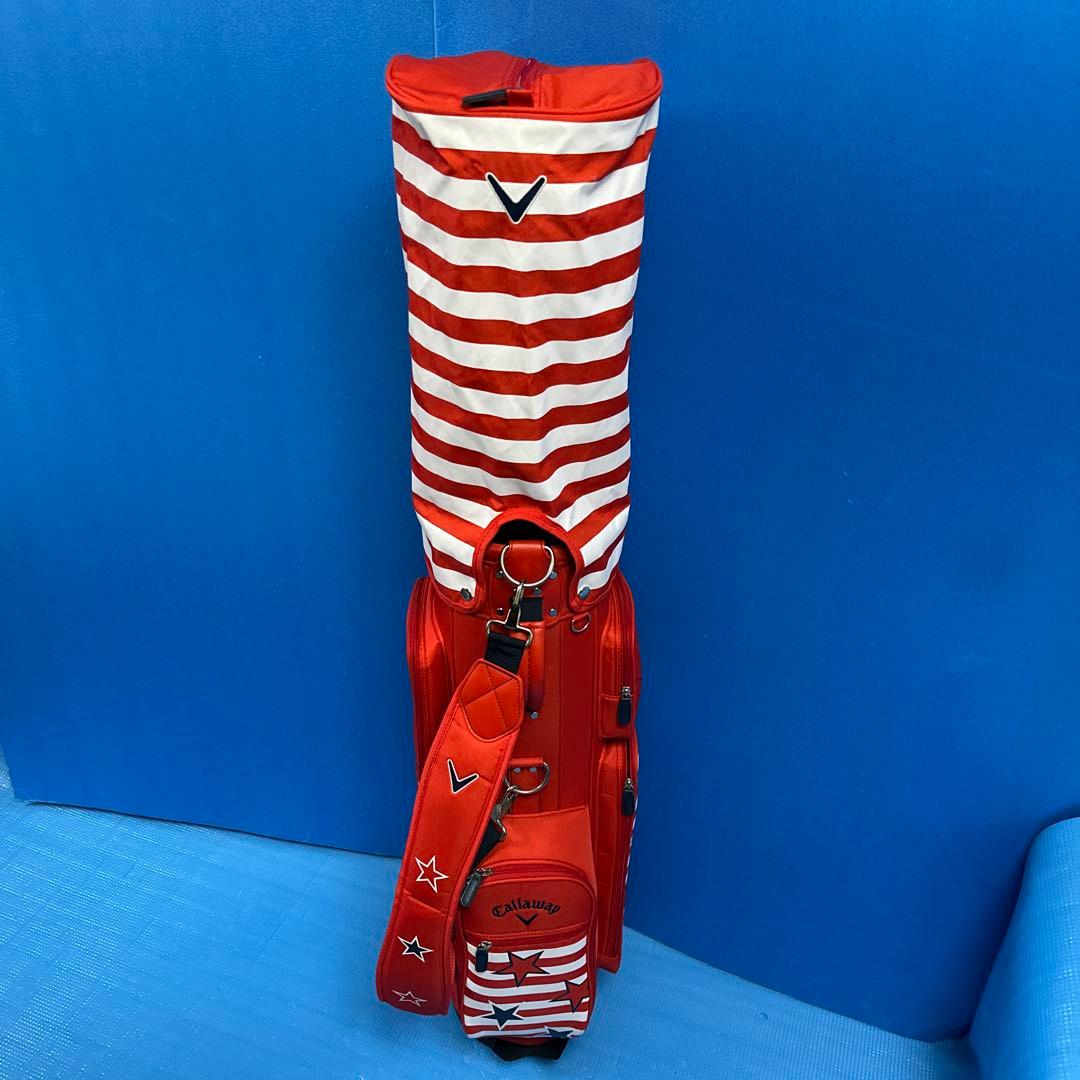 Callaway ゴルフキャディバッグ 赤