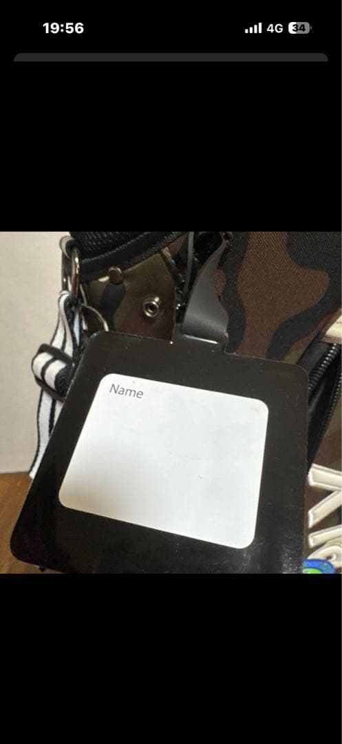 パーリーゲイツ スタンド式　キャディバッグ　ワッペンカモ