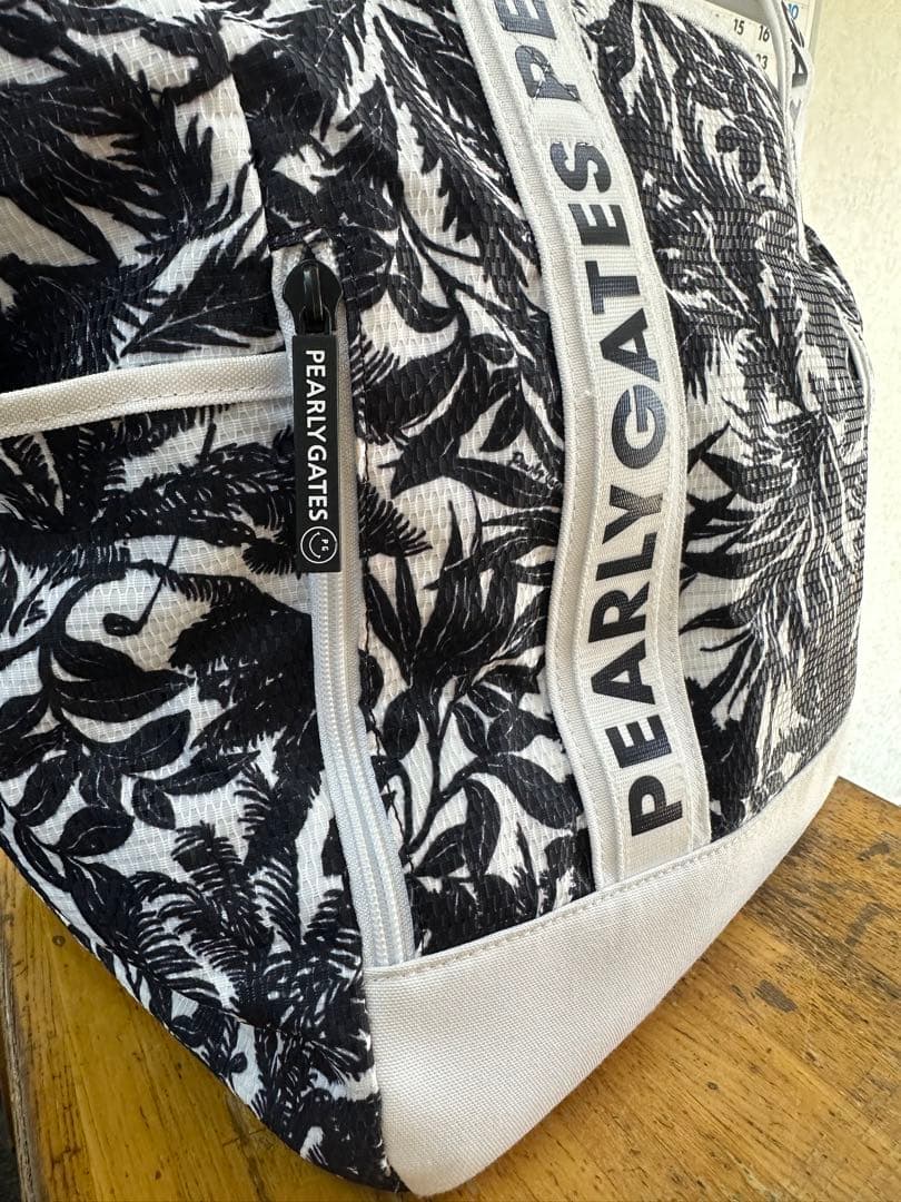 パーマンPEARLY GATES パームリーフ柄ロッカーバッグ