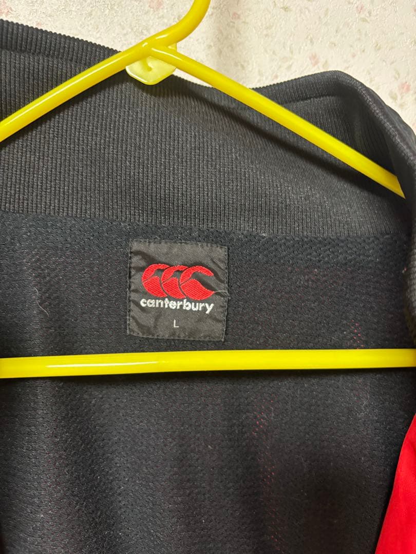 美品　伏見工業ラグビー部ウォームアップウェア　エンブレム入り