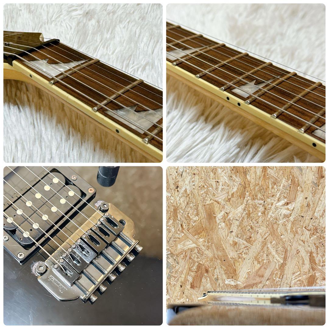 IBANEZ RG series エレキギター ブラック シンクロブリッジ