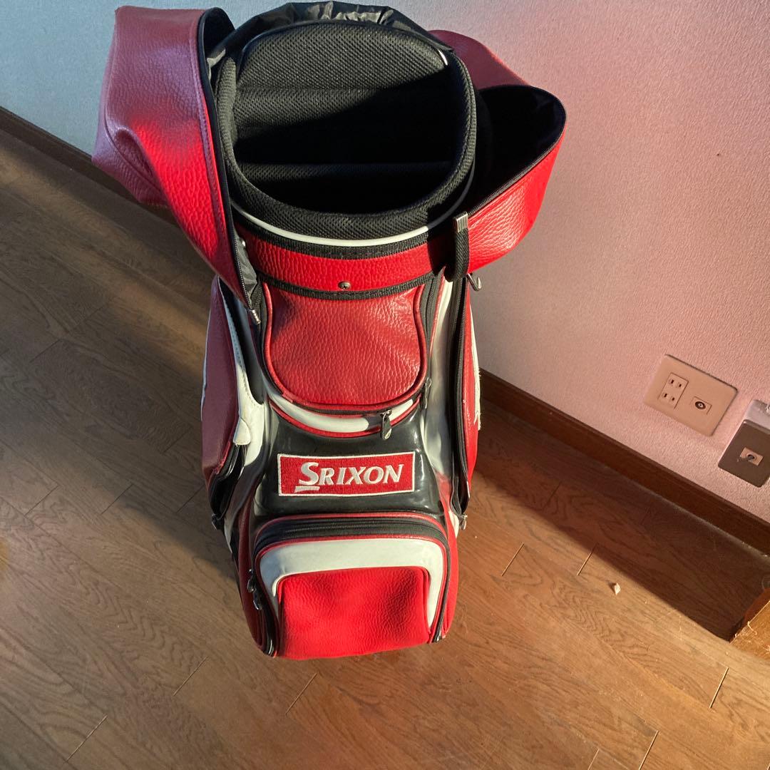 値下げ‼️Srixon 赤 キャディバッグ