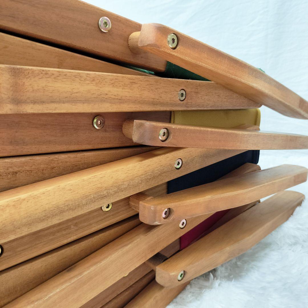 ニトリ 折りたたみ ローチェア アウトドアチェア 4脚 セット まとめ売り