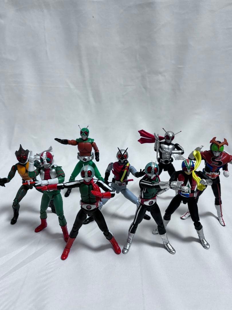 昭和仮面ライダー9人セット