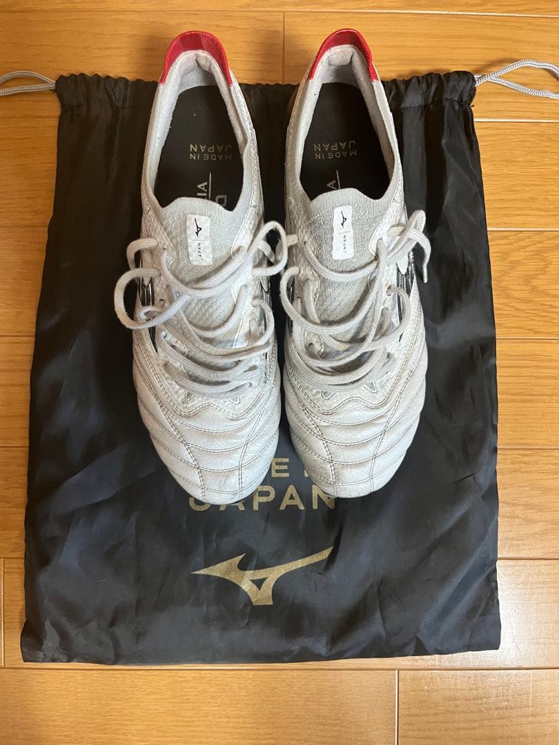 Mizuno MORELIA NEO ホワイト/レッド 日本製