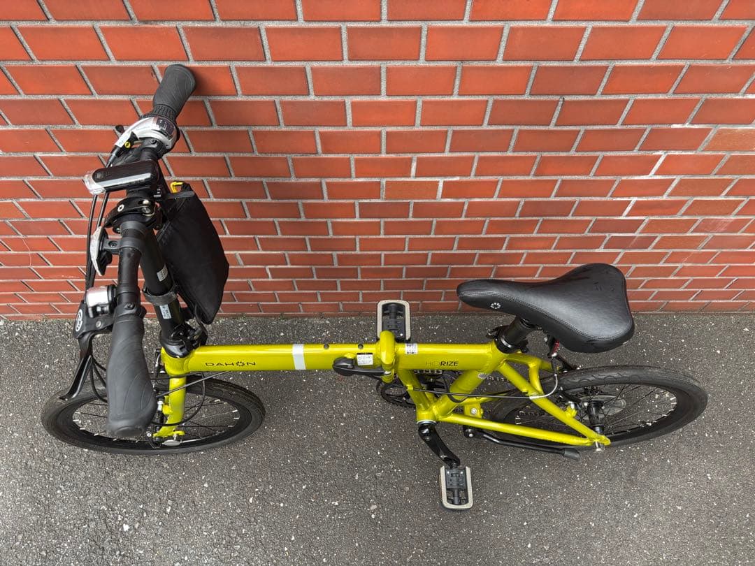 DAHON HORIZE 折りたたみ自転車 ライムグリーン