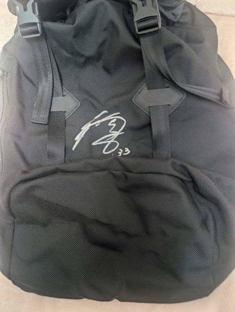 ファイターズ　NEWERA　バックパック　進藤勇也選手サイン入り