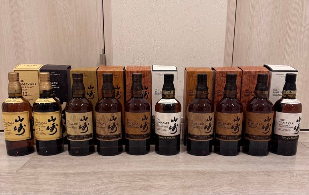 山崎リミテッドエディション2021〜2025 山崎12年セット