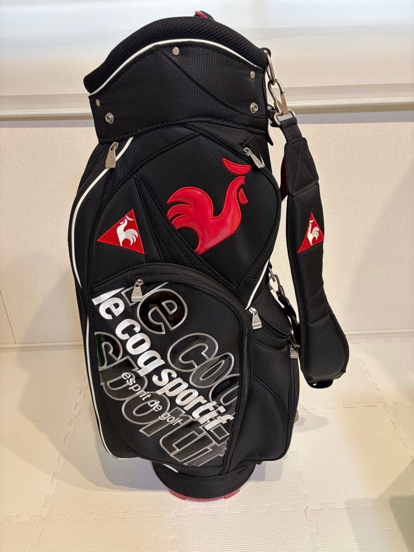 ルコック キャディバッグ QQ1143 ブラック 9型