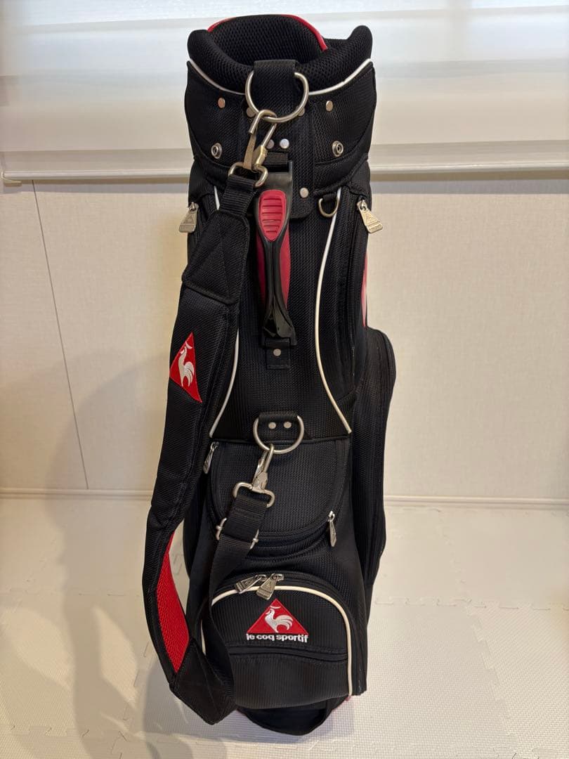 ルコック キャディバッグ QQ1143 ブラック 9型