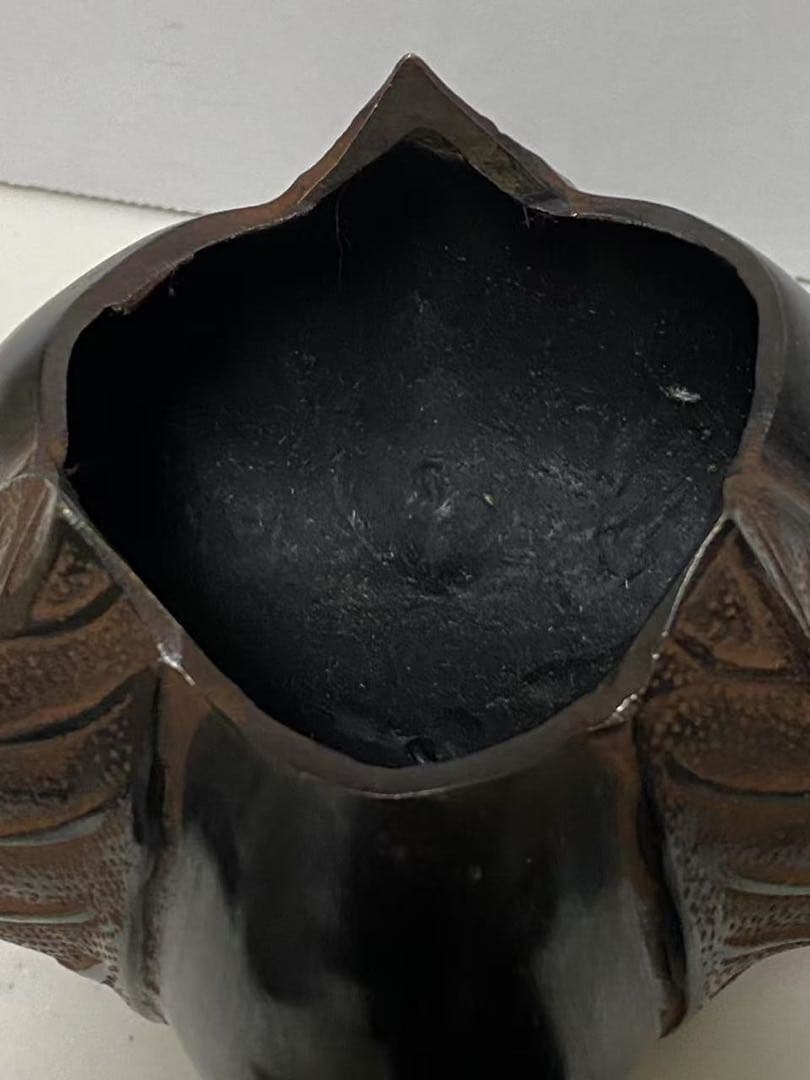 高岡銅器 香炉 三ナス香炉 時代物